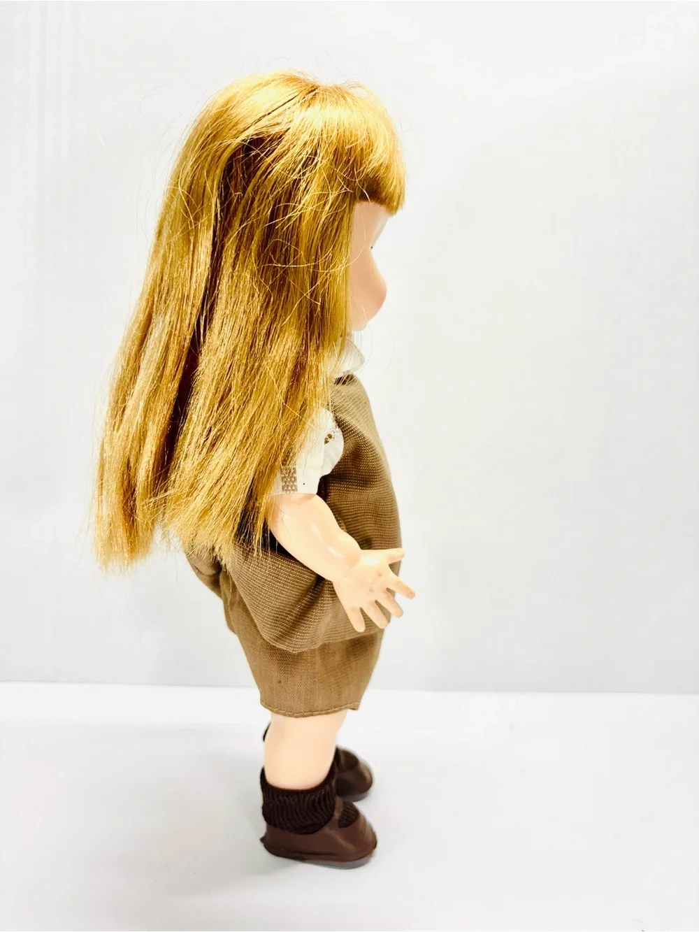 Effanbee Brownie Girl Scout Doll Missing Hat 1966 Vintage 11-944